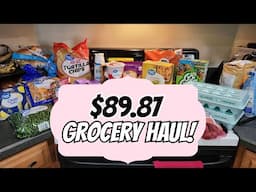 SUMMER VACATION! || $89.87 GROCERY HAUL WITH PRICES