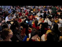 Vietnam 50th Reunification Day Military Parade | Massive Overcrowding at 3AM