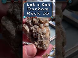 Hidden Aquamarine? Cutting a Strange Rock from Wickenburg!