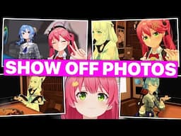 Miko Shows Off FubuMiComet VR Chat Photos (Miko, Fubuki / Hololive) [Eng Subs]