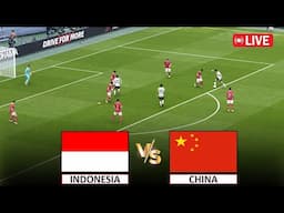 🔴Live : Indonesia vs China I FIFA World Cup Qualifiers Full Match Stream I eFootball Pes 21 Gameplay