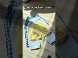 Upcycling men’s shirts into baby pants! New video up now! #upcycle #sewing