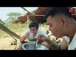 Buffalo Milk Porridge 😋  -  🇲🇲 Local Cuisine