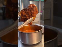 Nashville Hot Chicken 🥵🐓🍗🔥 #food #shorts #friedchicken #spicy