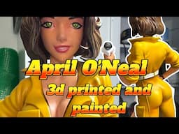 How to Paint a 3D Printing of April O'Neil (TMNT)