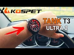 💥 НОВИНКА 2025 ⏲ БРУТАЛЬНЫЕ СМАРТ ЧАСЫ Kospet Tank T3 Ultra 2 👉 GPS, AMOLED, Corning Gorilla Glass