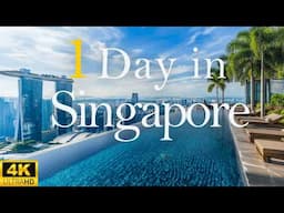 How to Spend 1 Day in SINGAPORE | Travel Itinerary