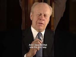 Gerald Ford: On Establishing Priorities - A Democracy Minute