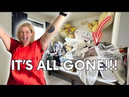 SHE DID IT!! 🥳  Celebrating 3 Days of Decluttering | BEFORE & AFTER DECLUTTER JOURNEY (pt. 3/3)