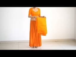 How to Wear an Organza Saree Flawlessly | Elegant & Easy Sari Draping Tutorial