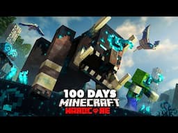 I Spent 100 Days in a Sculk Infection in Hardcore Minecraft... Here's What Happened