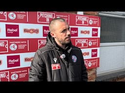 POST-MATCH: Harriman & Corden reflect on the defeat to Shepshed Dynamo…