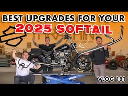 The Best Easy Upgrades For Your 2025 Softail (& We're Giving This Bike Away!) - Vlog 181