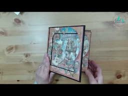 Walk Through of the Imagine Album (CoolKatzCraft Ltd) using Graphic 45 'Imagine'