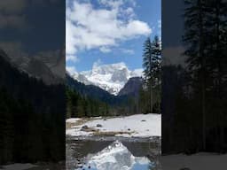 I accidentally found the most beautiful view in the Alps #alps #hiking #backpacking