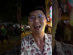 Foreigner tries Fried Momos in Varanasi! 🇮🇳 #tasteofindia #indiatravel #food #indianstreetfood