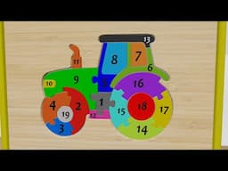 #Kids Learn to Count, Shapes & Colors Educational Videos For Toddlers   Animated Farm full of Colors