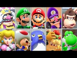 Mario Kart World: All Character Losing Animations
