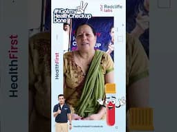 Painless and Smooth Home Sample Collection | Happy Customer | Voice of Trust, Redcliffe Labs