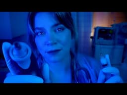 ASMR Night Nurse Examines & Cleans Your Ears | Ear Thermometer