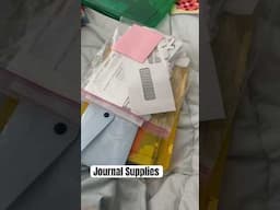 Sharing My Journal Supply Stockpile! #shorts