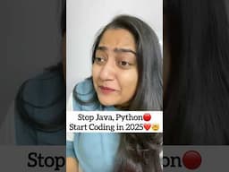 Stop Python,Java🔴Master this to get Job easily🤯