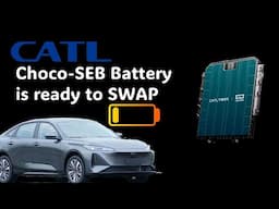CATL's Choco-SEB Swappable Battery hits the Road