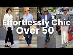 How to Dress Effortlessly Chic like a French Woman over 50