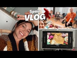 Let's go to Spain! Filming 2 Crochet courses for Domestika!