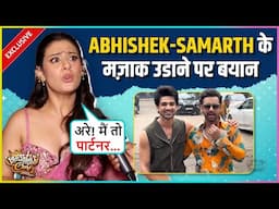 Isha Malviya's EPIC Reaction On Samarth & Abhishek Making Fun & Entry In Laughter Chefs 2 |Exclusive