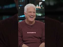"Tenho uma inteligência energética" 😂 | Conversa Com Bial | #Shorts
