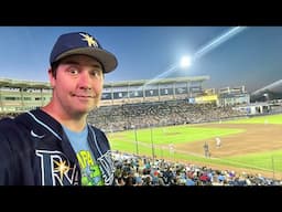 My First Rays Home NIGHT Game At Steinbrenner Field On Jackie Robinson Day - RED SOX BOO’D YANKEES