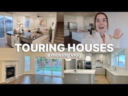 I'M MOVING! | Touring New Houses | Moving Vlog #1