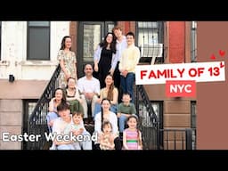 Family of 13 - Easter Weekend - Chloe's Birthday, Josiah's Senior Recital & Easter Sunday!