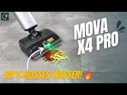 Mova X4 Pro | Test | Top Leistung mit 80°C Heißwasser – Der beste Saugwischer 2025?!