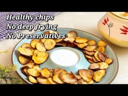 Sweet Potato Chips in Microwave Oven | IFB Oven 23BC4 #ifbovenrecipes #zeroilrecipes