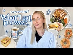 what I ACTUALLY eat in a week 🍟 vlog style!