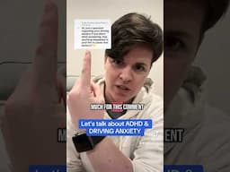 ADHD & Driving Anxiety #adhd #adhdproblems #drivinganxiety #adhders