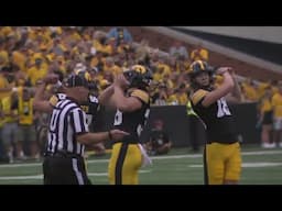 Drew Stevens on kicking success at Iowa
