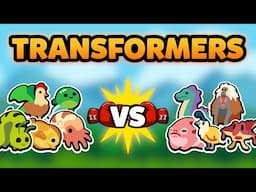 Super Auto Pets but we can only use TRANSFORMERS