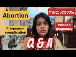 Q and A Most requested 💯 Pregnancy complications and Abortion