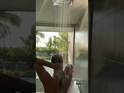 Showering with Wella