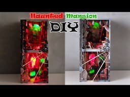 Haunted Mansion || Fifijoy DIY Booknook Kit - Relaxing Satisfying Video