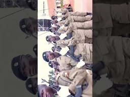 Slow Match Parade at Pass Out ceremony of the 24th Probationer Police Constable at PTS Kabalye.