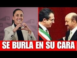NO SE DEJA!!! Claudia Sheinbaum SE BURLA en su cara!!!