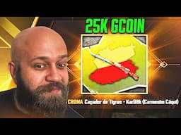 ABRINDO 25 MIL GCOINS NO MERCADO NEGRO DO PUBG