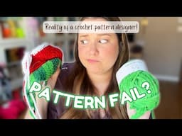 This video didn't go as planned - Designing a pattern with you! + Premier Yarns Haul - CROCHET VLOG