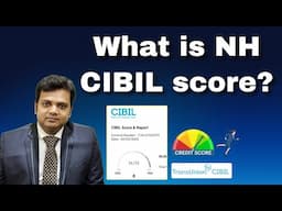 What is NH CIBIL score? No History in CIBIL.