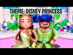 Buying Iconic DISNEY PRINCESS Themes With My BOYFRIEND in DRESS to IMPRESS!