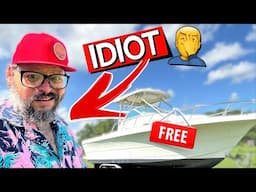 I Fell for the Scam | "FREE BOAT" on Facebook Marketplace